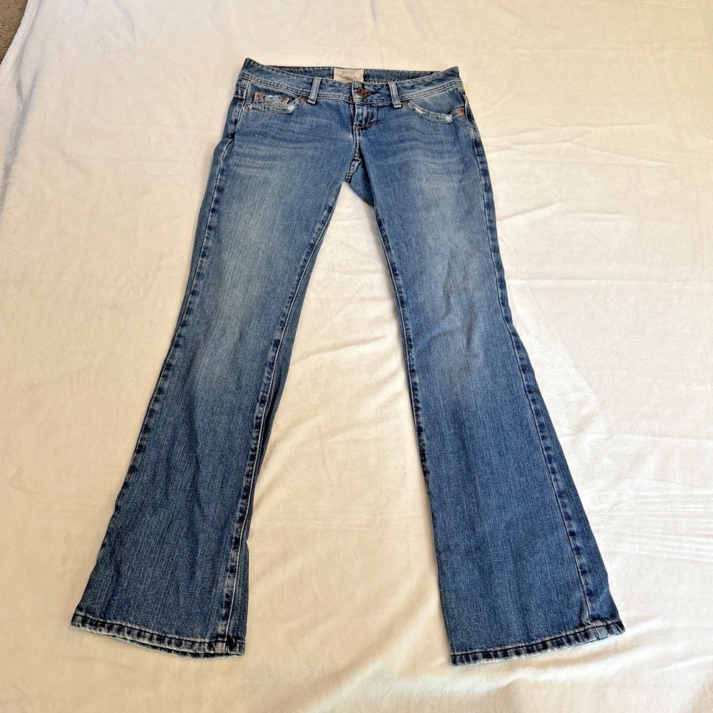 American Eagle Ultra Low Rise Artist Bootcut Jeans Y2K 00s Womens Size 2